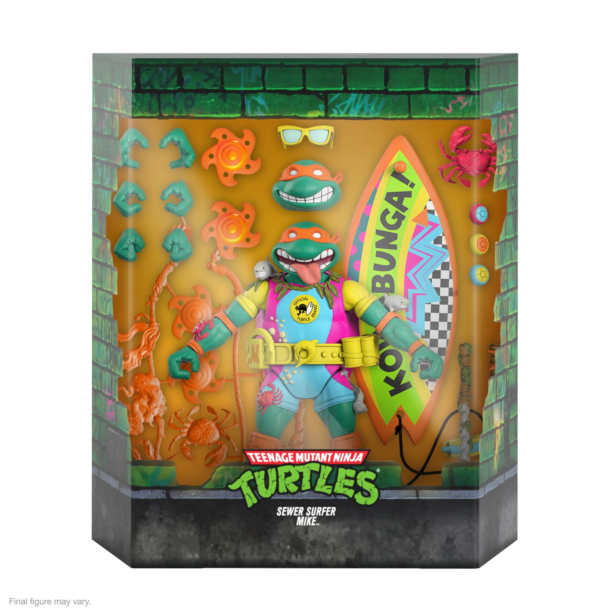 Фигурка Super7 - TMNT W6 - Sewer Surfer Mike» за 6 920 ₽ – купить