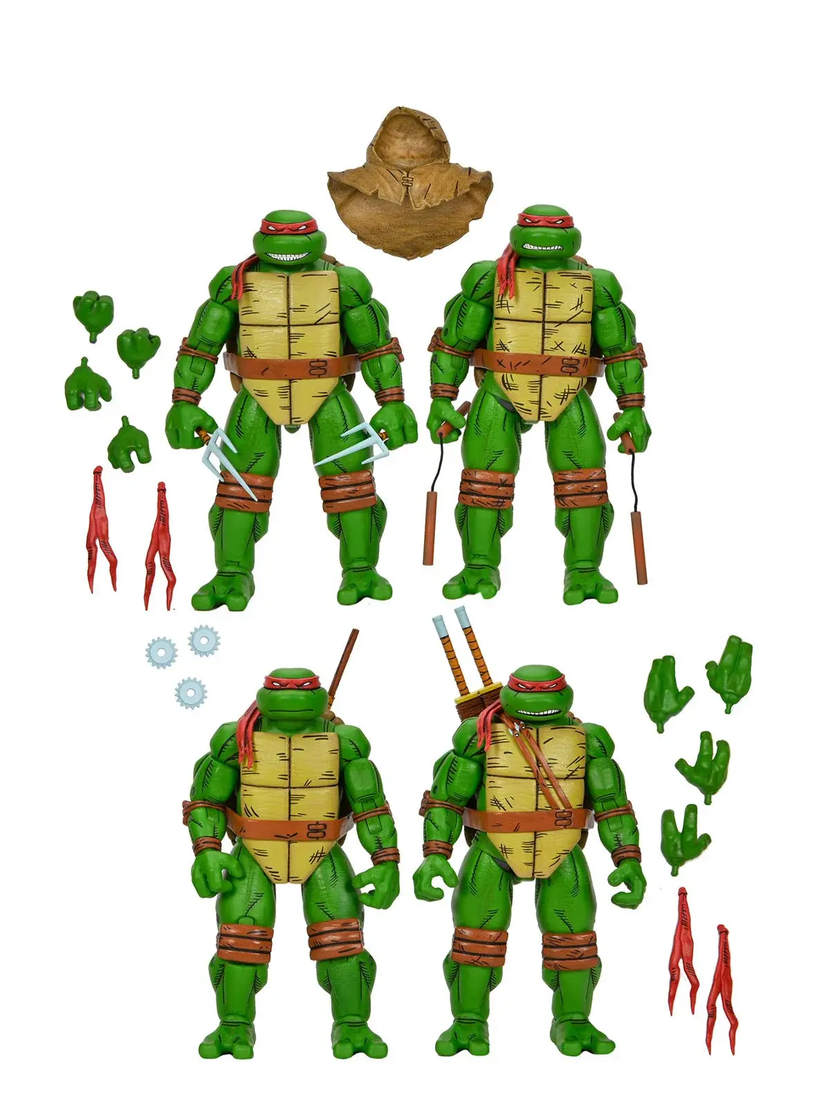 Фигурка NECA (Mirage Comics) TMNT: Eastman And Laird Turtles (4